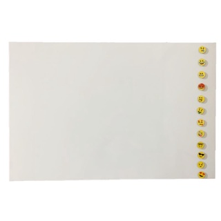 Quadro Branco Lousa Branca Mural De Recados Informações Tarefas Magnético Com 12 Imãs