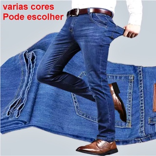 Calca Jeans Masculina Slim Elastano Laycra Premium Pode Escolher. (1)