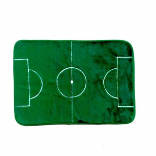 Tapete Quarto Infantil Menino Campo de Futebol Verde Gol (1)
