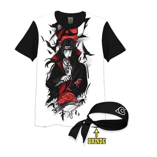 Camisa Camiseta + Bandana Naruto Shippuden Akatsuki 02 (3)