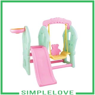 [simpleloveMY] Barbie Swing Slide Set Playset Kids Fun Pretend Play Toy (4)