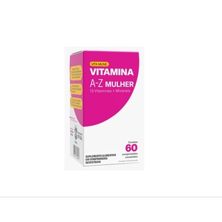 Vita Mune A-Z Mulher 60 Comprimidos Suplemento Vitamínico