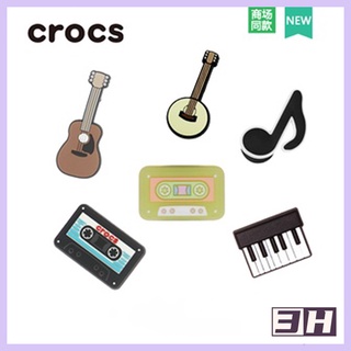 < Wow > Conjunto De Fita Para Guitarra/Sapato jibbitz/Crocs Alta Qualidade jibbits/Autêntico/set