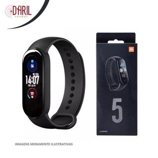 Relógio Smartwatch Amazfit Band 5 com Alexa Oxímetro ou Mi Band 5 - Global Xiaomi
