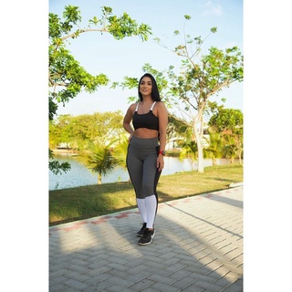 Calça legging + Top Promoção Saúde Promoção Moda Fitness