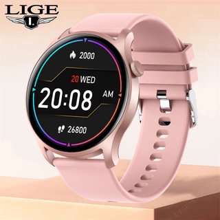 Lige Mulheres Relógio Inteligente Homens 2022 Full Touch Screen Esporte De Fitness À Prova D'água Bluetooth Smartwatch Para Android Ios Telefone (1)