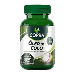 Óleo de Coco 60 Cápsulas 1000mg Copra