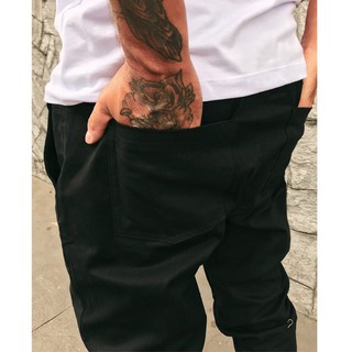 calca jogger preta masculina com elastico estilo 2020