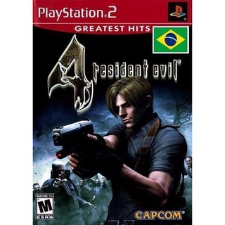 Jogo Resident Evil 4 (dublado Em Português) Ps2 Patch