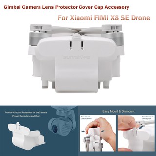 Gimbal Camera Lens Protector Cap Capa Acessório Para Xiao Mi Fimi X8 Se Zangão
