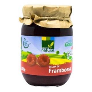 Geleia De Framboesa 100% Fruta Orgânico Sem Açúcar 180g