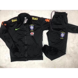 kit conjunto jaqueta e calça seleção do Brasil W-1