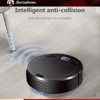 Robô Aspirador De Pó Automático Inteligente Recarregável 1600Pa Limpeza De Chão Poeira
