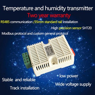 Luck Transmissor De Temperatura E Umidade Sht20 Sensor De Monitoramento De Alta Precisão Modbus Rs485