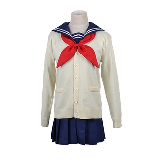 My Hero Academia Cosplay Himiko Toga Izuku Dress Jacket Coat Tops Sweater Costume Uniform Set Halloween (4)
