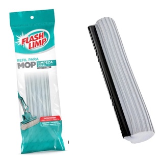 Refil Mop Rodo Magico Flash Limp Original Limpeza Geral Plus (1)
