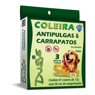 Coleira Cães AntiPulgas E Carrapatos Dugs 17g (1)