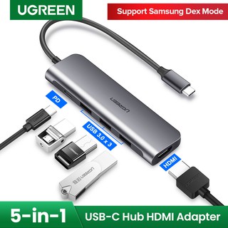 Ugreen Usb Hub C Com Porta De Carga Usb 3.0 Pd 4k Hdmi Para Macbook Pro