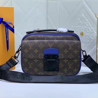 100% original LV Louis Vuitton bolsas masculinas bolsas femininas christopher bolsa de ombro couro nova LV pequena bolsa mensageiro