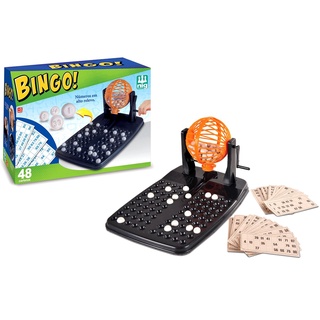 Brinquedo Jogo De Bingo 48 Cartelas Infantil Nig Brinquedos
