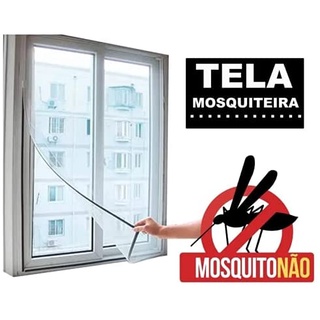 Tela Mosquiteira Contra Mosca Mosquito Pernilongo Inseto Para Janela Porta Cortina Mosquiteiro (1)