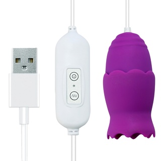 12 Modos De Língua Antivibrador Rosa/Roxo Plástico Produtos Para Adultos G-spot Estimulador Oral Clitoris Portátil USB Brinquedo Erótico Sexo Mulheres