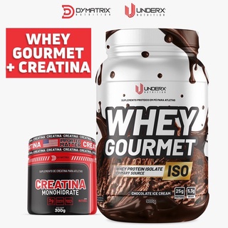 Whey Protein Gourmet ISO + Creatina 300g Dymatrix Nutrition