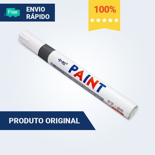 Caneta Preta Paint Marker Marcador - Base Óleo - Tira Risco - Original - Similar Posca