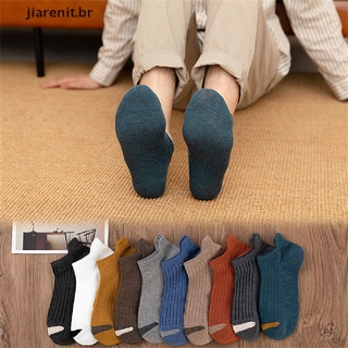 【JJ】 Men Fashion Ankle Socks Retro Harajuku Breathable Sports Casual Short Socks .