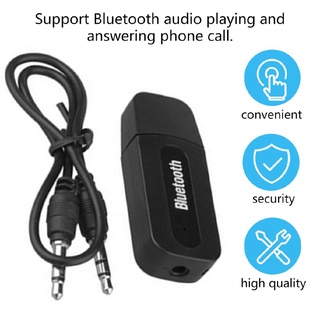 Bluetooth Audio Receiver Stereo 2.1 Usb P2 Music Adapter