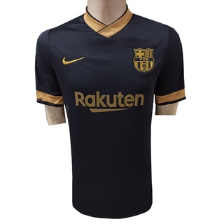 Camisa Barcelona Preto Com Dourada Comemorativa 21/22