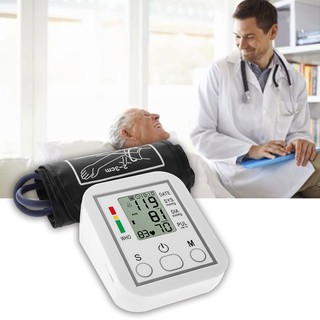 Blood Pressure Monitor Portable & Household Arm Band Type Sphygmomanometer LCD Display (3)