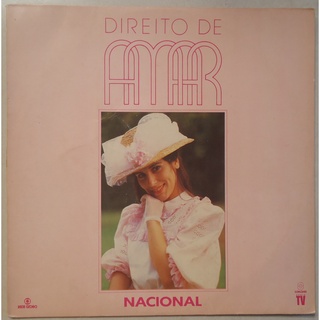 Lp Direito De Amar 1987, Vinil Trilha Nacional Da Novela
