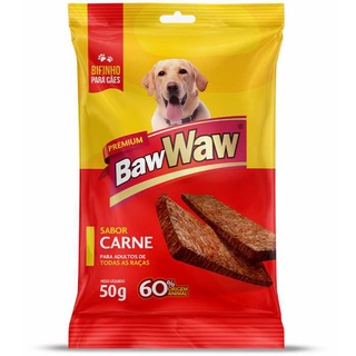 Bifinho Petisco Baw Waw Alimento Para Cães Cachorros Sabores Carne Frango Picanha