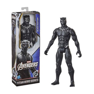 Boneco Marvel Avengers Titan Hero, Figura de 30 cm Vingadores - Pantera Negra - F2155 - Hasbro (1)