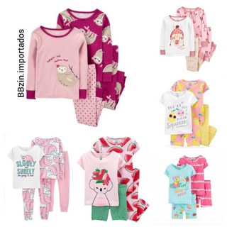 Kit pijama infantil Importado Original. Bebe menina 24 meses a 5 anos