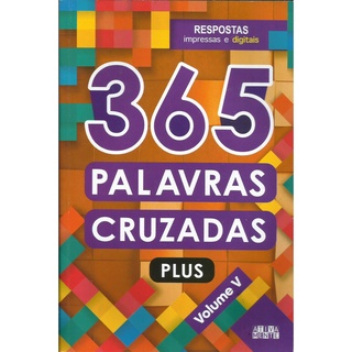 Kit 3 Revistas 365 Palavras Cruzadas Com Letras Grandes (3)