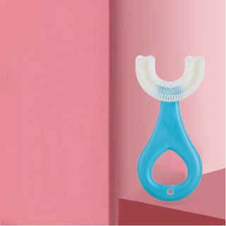 2-12 Years Old U-shaped Children Baby Soft Toothbrush Children Oral Cleaning Tool (8)