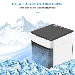 Mini Ar Condicionado Portátil Arctic Air Cooler Umidificador Climatizador Luz Led (5)