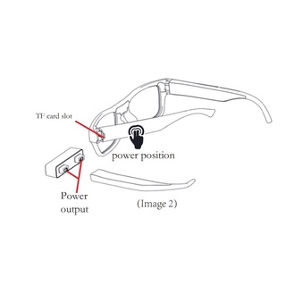 Óculos Wi-Fi Câmera De Vídeo 1080 P Para Registro De Condução Ciclismo Filmadora Ao Ar Livre Inteligente De Toque Botão Mini Espiã (9)