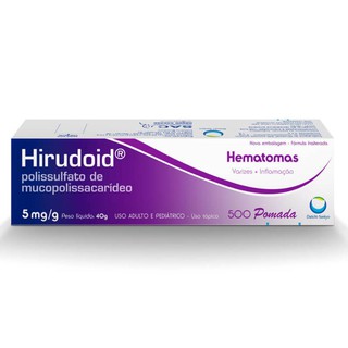Hirudoid 500 Pomada Para Inflamações e Hematomas