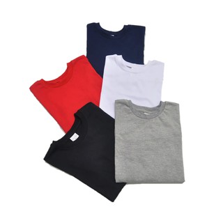 3 Camiseta Básica infantil Lisa Menino e Menina Unisex _ Preta Branca e Cinza Manga Longa 100% algodão Tamanhos: 1 ao 16 (3)