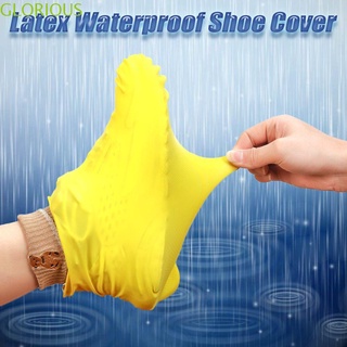 GLORIOUS Outdoor Rain Water Dustproof Rubber Silicone Waterproof Non Slip Overshoes Shoe Cover/Multicolor