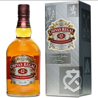 Whisky Chivas Regal 12 anos 1000ml - Produto importado original