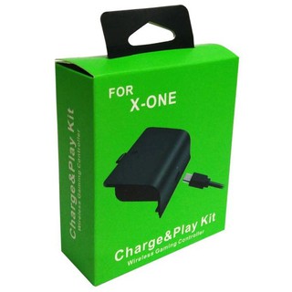 Kit Bateria E Cabo Carregador Controle Xbox One Charge Play USB