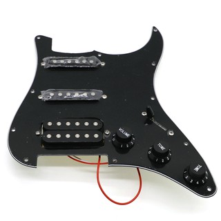 Captador De Guitarra Pickguard Strat Prewired St Com Uma Colis Humbucker Escudo Para Fender (1)