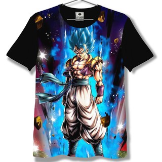 Camisa Camiseta 3d Full Dragon Ball Z Gogeta Anime Top