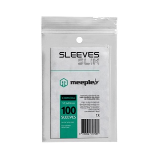 Sleeves MeepleBR SLIM - CHIMERA (57,5 x 89 mm)