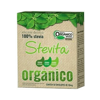 Adocante Natural Organico 100% Stevia 50 saches - Stevita