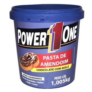 Pasta de Amendoim Power One Chocolate Com Avelã 1,005kg
